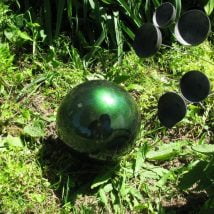 DIY Garden Globes 30 214x214 - 30+ Super Interesting DIY Garden Globes Ideas