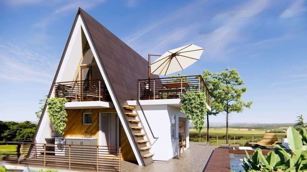 16 - 80 Square Meters Frame House Design