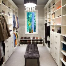 Bedroom Closet 11 214x214 - Transform Your Bedroom with These Stylish Closet Ideas