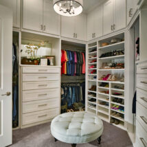Bedroom Closet 4 214x214 - Transform Your Bedroom with These Stylish Closet Ideas